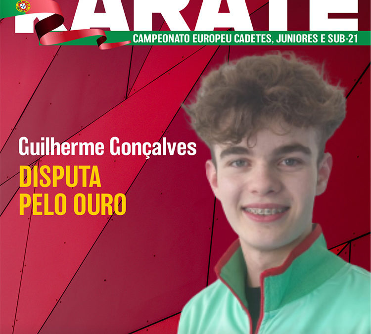 Guilherme Gonçalves Disputa de Ouro – Campeonato Europa Cadetes, Juniores e Sub21 (Chipre)