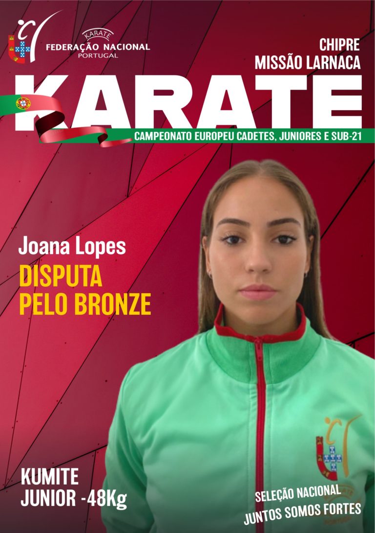 Joana Lopes Disputa de Bronze – Campeonato Europa Cadetes, Juniores e Sub21 (Chipre)