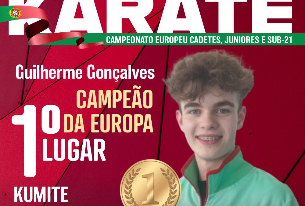 Medalha de Ouro – Campeonato Europa Cadetes, Juniores e Sub21 (Larnaca – Chipre)