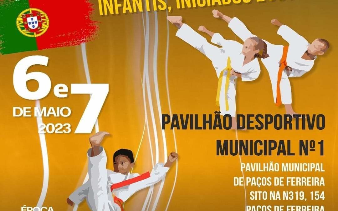 Campeonato Nacional de Infantis, Iniciados e Juvenis – Paços de Ferreira 6 e 7 Maio 2023