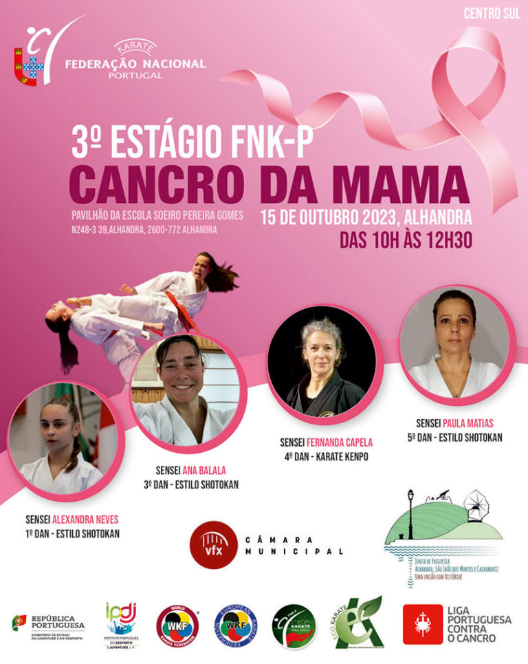 3º Estágio Técnico Nacional Cancro da Mama – 15 Outubro 2023 – Alhandra