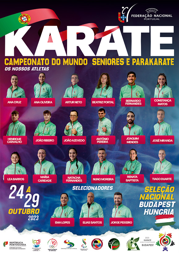 26.º Campeonato do Mundo de Seniores 2023 – Budapeste, Hungria