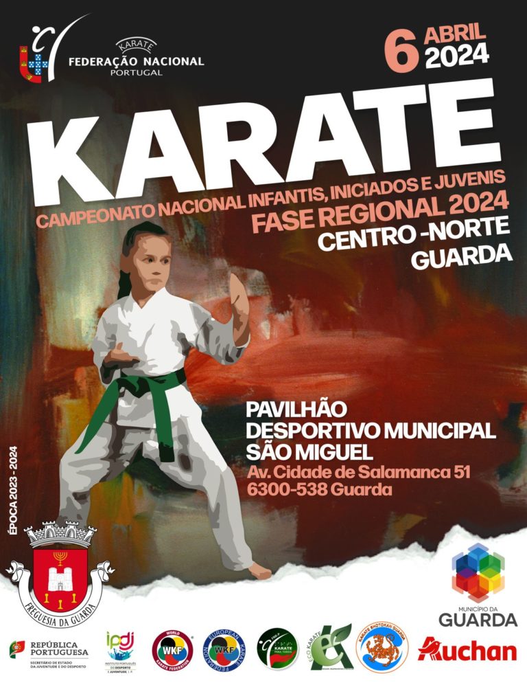 Campeonato Nacional de Infantis, Iniciados e Juvenis 2024 – Fases Regionais | 6 de Abril – Guarda