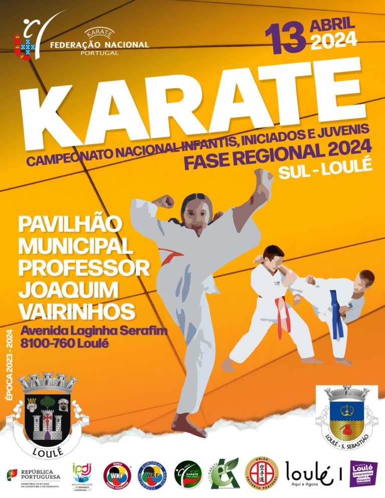Campeonato Nacional de Infantis, Iniciados e Juvenis 2024 – Fases Regionais | 13 de Abril – Loulé