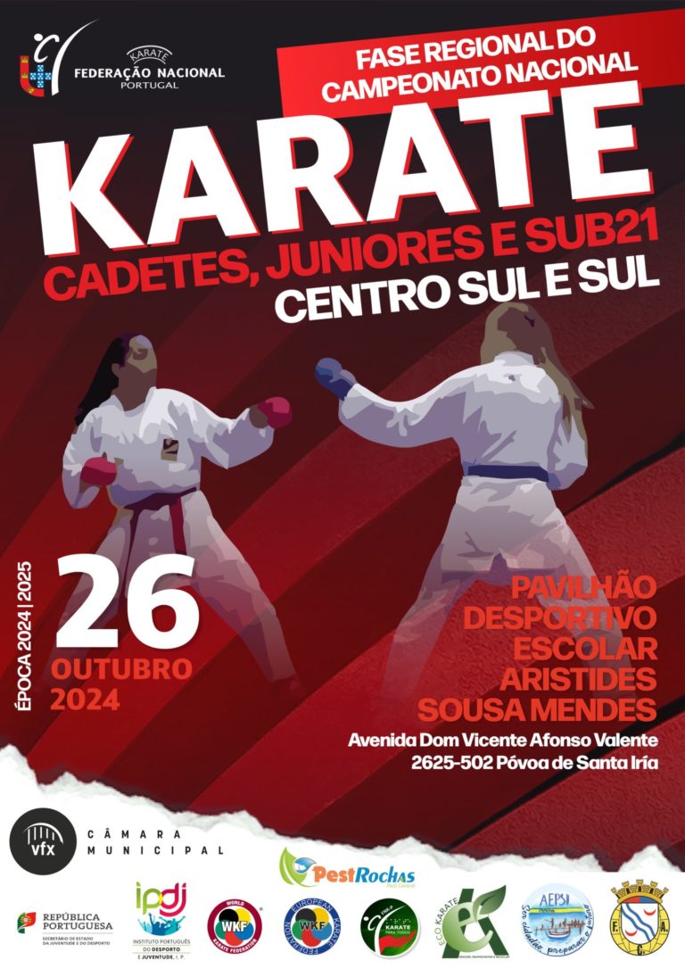 Campeonato Nacional de Cadetes, Juniores e Sub21 2024 – Fases Regionais Sul e Centro Sul