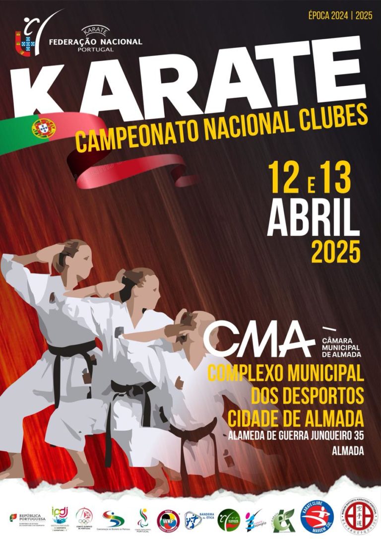 Campeonato Nacional de Clubes – 12 e 13 Abril 2025