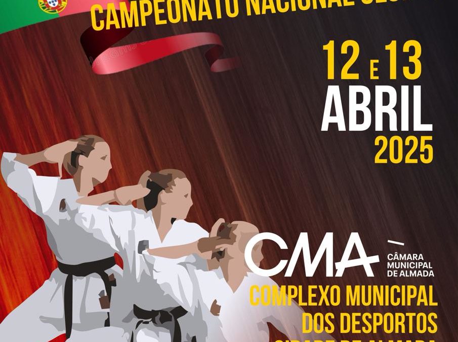Campeonato Nacional de Clubes – 12 e 13 Abril 2025