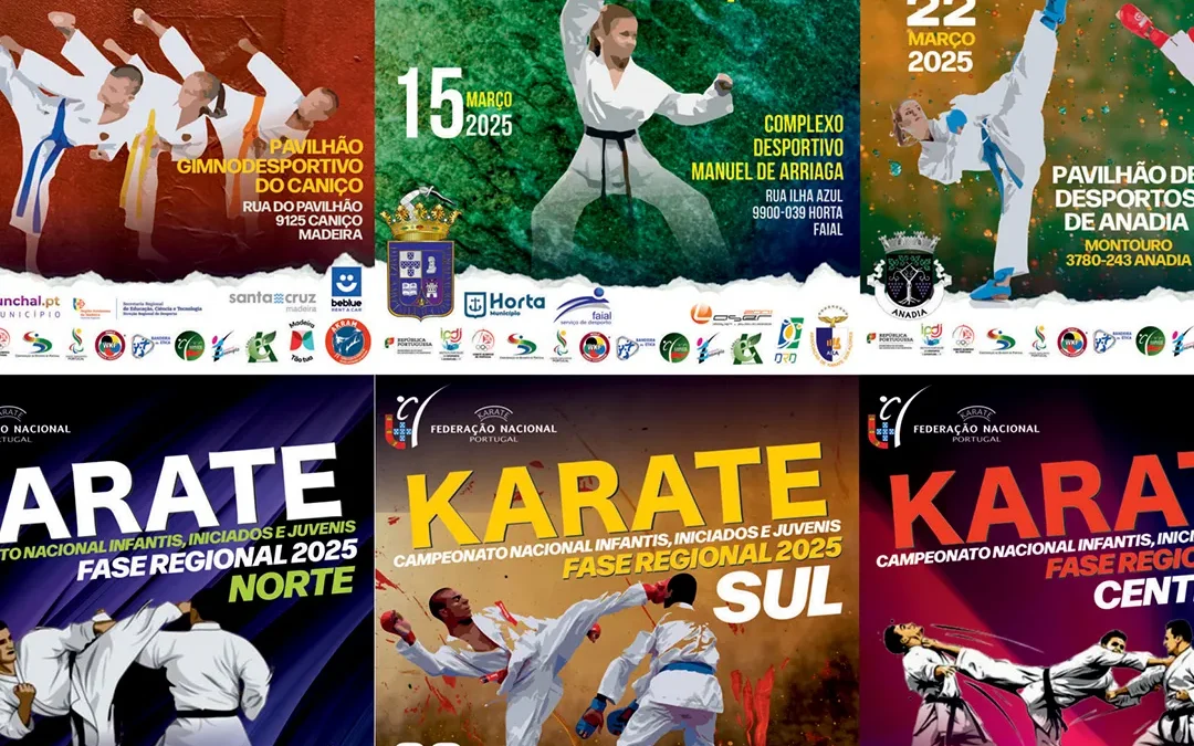 Campeonato Nacional de Infantis a Juvenis – Fases Regionais