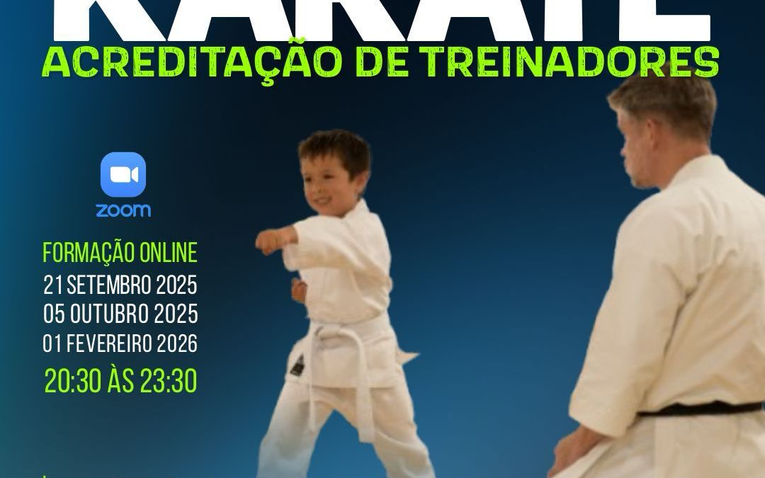 Ação de Formação “Acreditação de Treinadores” – 21 Setembro 2025, 5 Outubro 2026 e 1 Fevereiro 2026 – Online