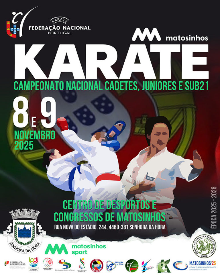 Campeonato Nacional de Cadetes, Juniores e Sub21 – Matosinhos