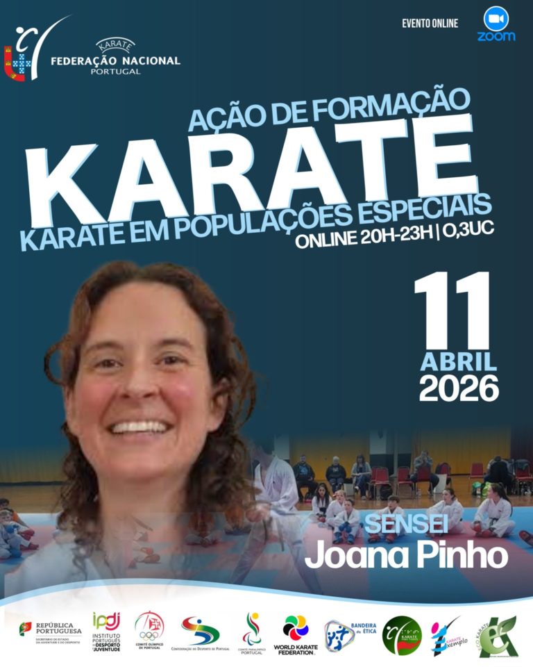 Ação de Formação “Karate em Populações Especiais” | 11 de Abril de 2026
