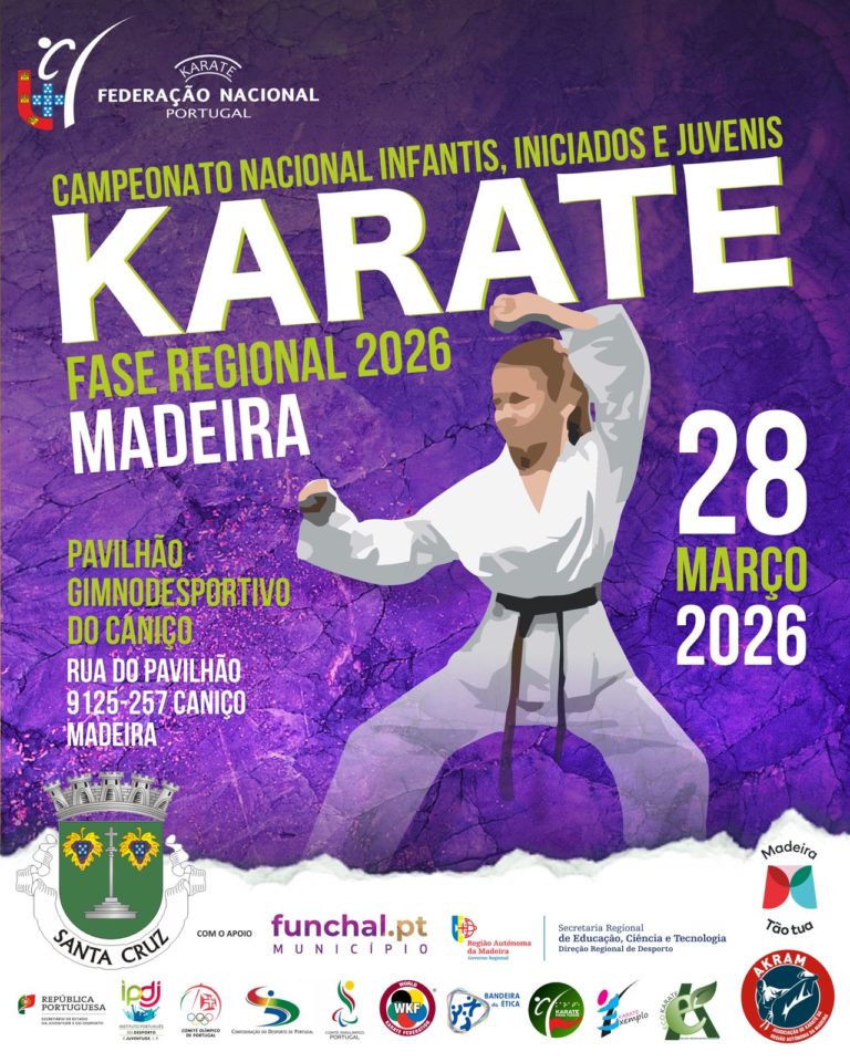 Campeonato Nacional de Infantis, Iniciados e Juvenis 2026 – Fase Regional Madeira (28 de Março de 2026 – Caniço)
