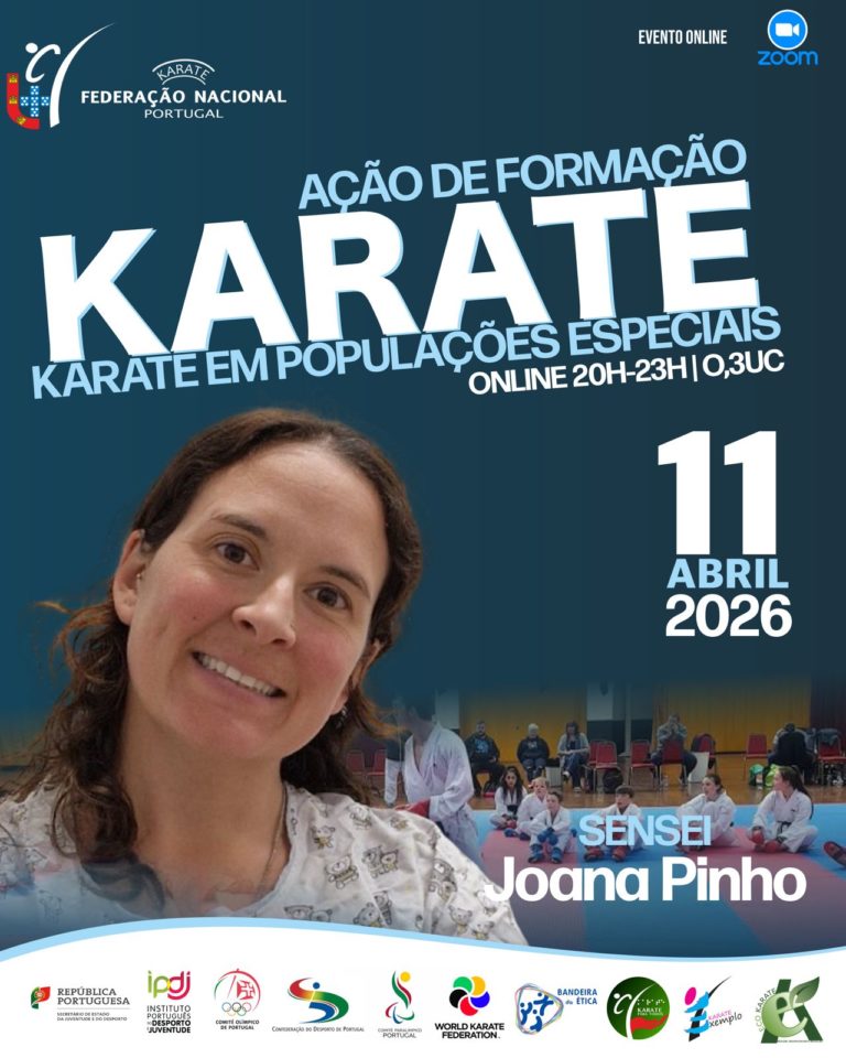 Ação de Formação “Karate em Populações Especiais” | 11 de Abril de 2026