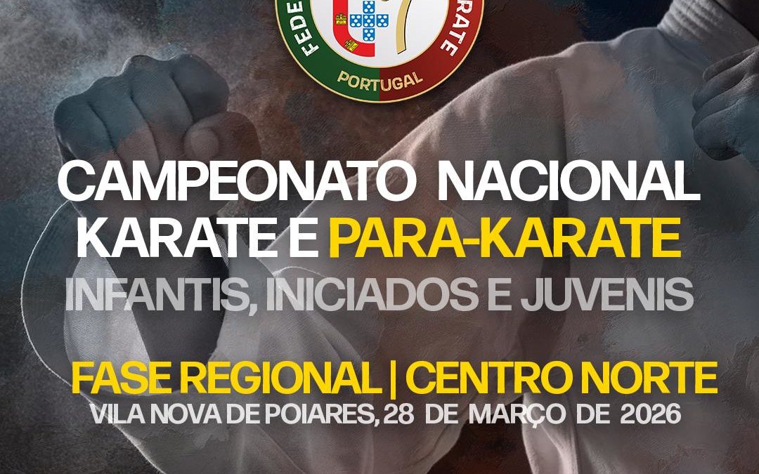 Live Streaming Campeonato Nacional de Karate e Campeonato Nacional de Para-Karate – Fases Regionais Centro Norte – Vila Nova de Poiares